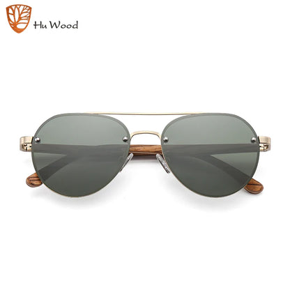 Óculos de Sol Polarizados Hu-Wood - Visão Suprema