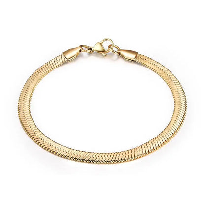 Pulseira de Aço Inoxidável - Força e Elegância